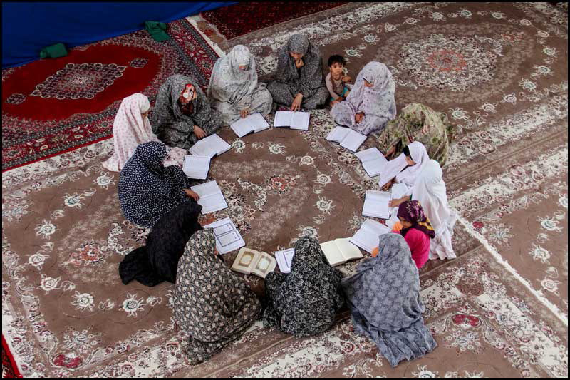 تصاویر/فعالیتهای تبلیغی روحانی روستای سیساب در خراسان شمالی