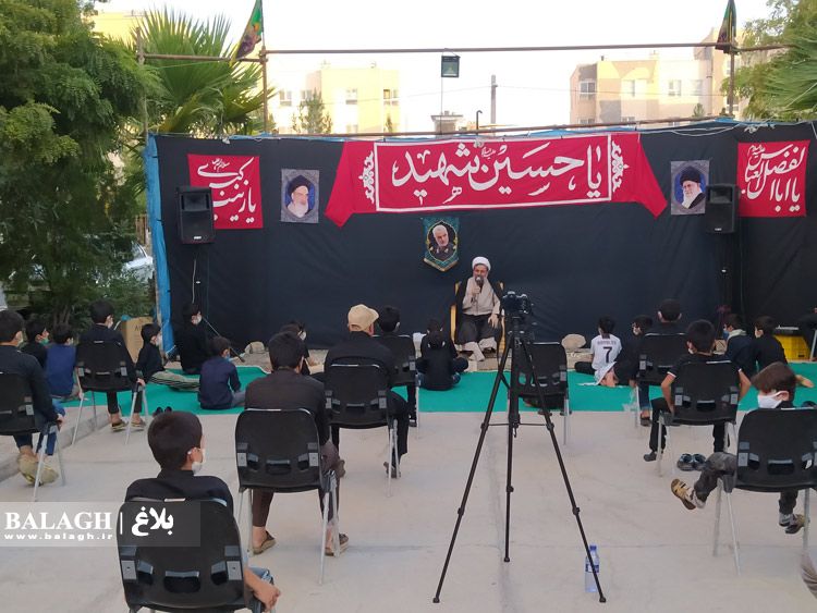 سخنرانی حجت الاسلام والمسلمین روستاآزاد در مجتمع شهید شاهچراغی پردیسان