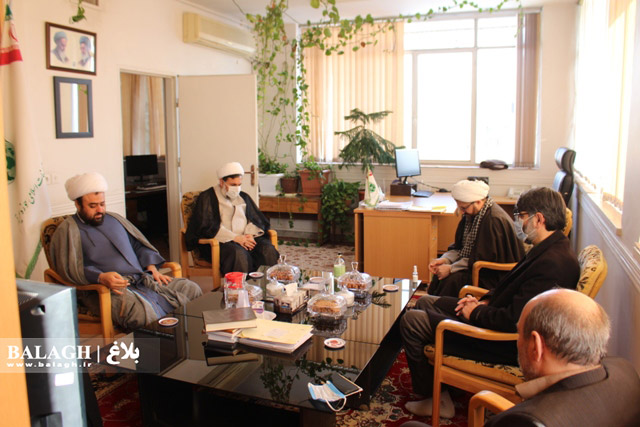 دیدار رئیس سازمان زندان های کشور با معاون فرهنگی و تبلیغی دفتر تبلیغات اسلامی