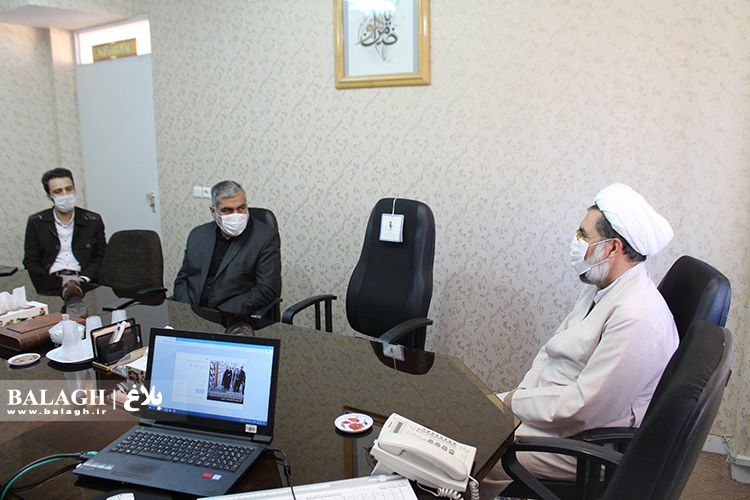 دیدار مدیر کل فناوری و اطلاعات دفتر تبلیغات اسلامی با معاون فرهنگی و تبلیغی