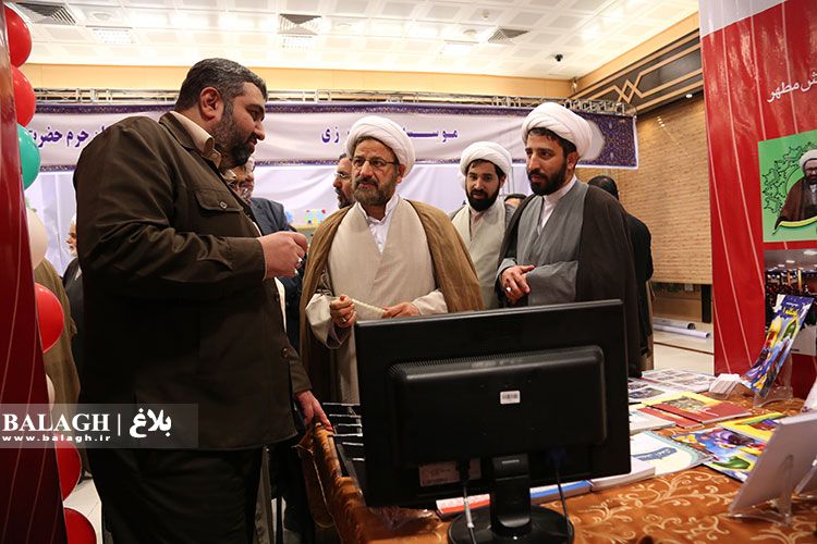 تصاویر / بازدید رئیس دفتر تبلیغات اسلامی از نمایشگاه تخصصی شمیم ایمان
