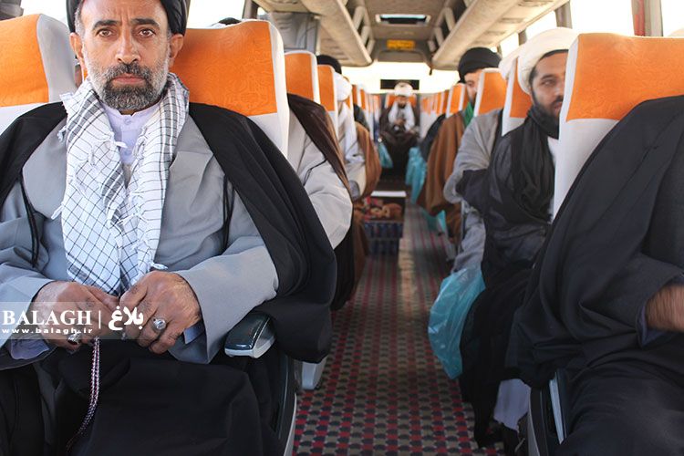 تصاویر/ اعزام هفتمین گروه از مبلغان به مناطق زلزله زده استان کرمانشاه