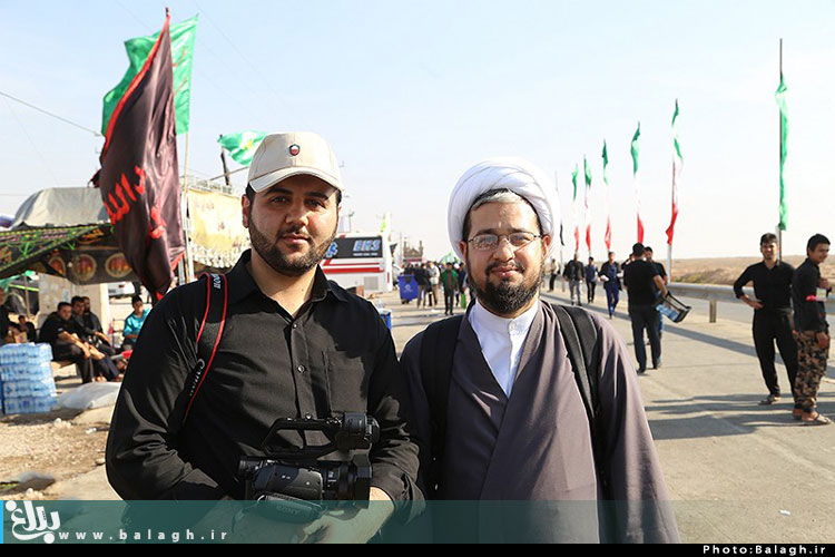 تصاویر/خدمت‌رسانی روحانیون و طلاب به زائران اربعین حسینی در مرز چذابه