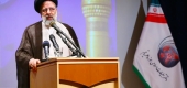حضور  رئیس جمهور شهید در جمع مبلغان دفتر تبلیغات اسلامی