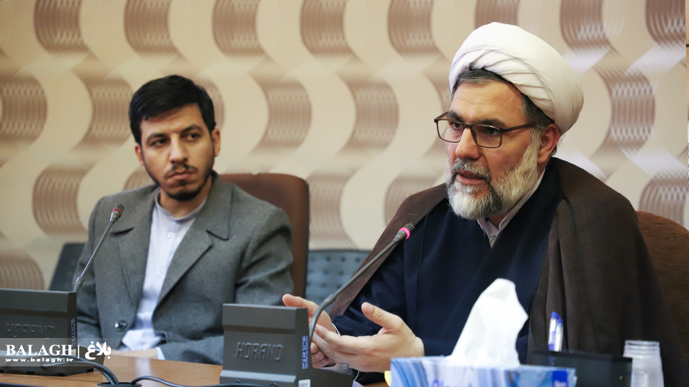 حجت الاسلام والمسلمین سعید روستاآزاد معاون فرهنگی و تبلیغی دفتر تبلیغات اسلامی