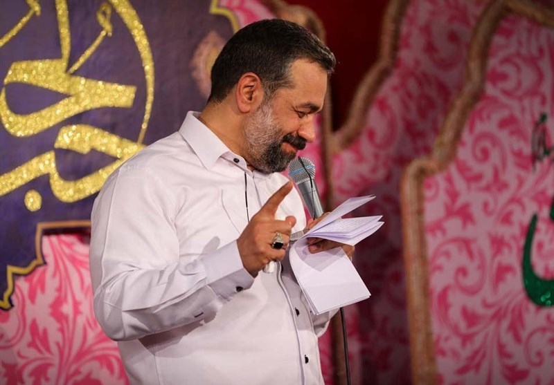 مدیحه سرایی به مناسبت ولادت امام رضا (ع) با مدیحه خوانی محمود كریمی، سال ۱۳۹۷
