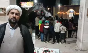 حجت الاسلام محمدباقر علیزاده مدیر گروه تبلیغی جهادی روشنای بهشت