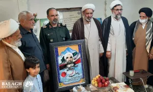 ملاقات با خانواده های شهدا (سید مهدی تقوی، میرزا علی هاشمی سنجانی)