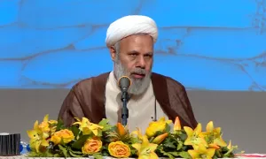 سخنرانی آیت الله احمد عابدی در همایش وعاظ در عرصه دفاع مقدس