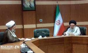 گزارش تصویری| دیدار معاون فرهنگی و تبلیغی دفتر تبلیغات اسلامی با عضو هیئت رئیسه خبرگان رهبری