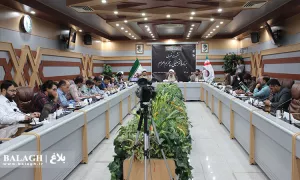 گزارش تصویری| نشست خبری برنامه های تبلیغی اعزام ماه محرم الحرام