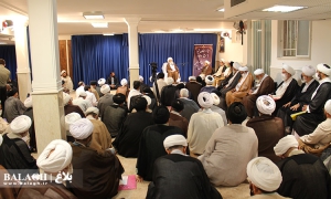 گزارش تصویری| دیدار مبلغان نخبه دفتر تبلیغات اسلامی با حضرت آیت الله نوری همدانی 