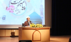 سخنرانی حجت الاسلام ناصر رفیعی در "همایش پیامبر رحمت الگوی جهانی"