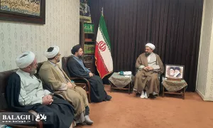 دیدار مدیر کل تبلیغ عمومی با نماینده ولی فقیه استان همدان