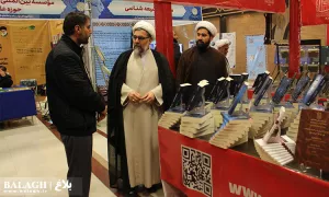 بازدید معاون فرهنگی و تبلیغی دفتر تبلیغات اسلامی از نمایشگاه «دستاوردهای موسسات و نهادهای فعال در عرصه بین الملل»
