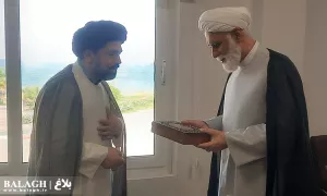 دیدار مدیرکل تبلیغ عمومی معاونت فرهنگی و تبلیغی دفتر تبلیغات اسلامی با امام جمعه کیش