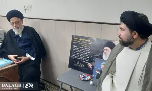 دیدار مدیرکل تبلیغ عمومی معاونت فرهنگی و تبلیغی دفتر تبلیغات اسلامی با آیت‌الله مدرسی یزدی