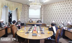 نشست مبلغان نخبه در حوزه اخلاق با موضوع "شاخصه های اخلاق مداری در قشر روحانیت" با تاسی به سیره علمای سلف همچون علامه ملاعبدالله بهابادی یزدی