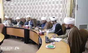نشست همفکری موسسه دارالتبلیغ اسلامی نجف اشرف با معاونت فرهنگی و تبلیغی دفتر تبلیغات اسلامی
