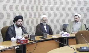 جلسه مدیر کل اداره تبلیغ عمومی دفتر تبلیغات اسلامی با مدیر کل اداره تبلیغات اسلامی استان هرمزگان