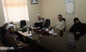 جلسه اداره اعزام مبلغان و گروه های تبلیغی با شعبه جنوب شرق