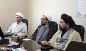 جلسه سرپرست معاونت مطبوعات و رسانه ارشاد قم با مدیران سایت بلاغ و تبلیغ عمومی