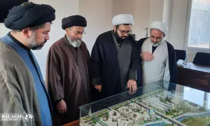 بازدید مدیرکل تبلیغی عمومی از پروژه مجتمع تربیتی تحت اشراف حجت الاسلام والمسلمین نظافت