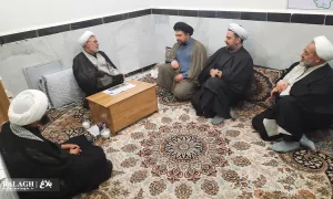 دیدار مدیرکل تبلیغی عمومی با امام جمعه و رئیس اداره تبلیغات شهرستان قائنات