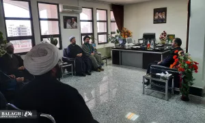 دیدار مدیرکل تبلیغی عمومی با معاون سیاسی استانداری و  مدیر مرکز خدمات حوزه علمیه استان خراسان جنوبی