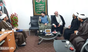 دیدار مدیرکل تبلیغی عمومی با امام جمعه و رئیس اداره تبلیغات اسلامی و بازدید از فعالیت های گروه تبلیغی شهرستان خور