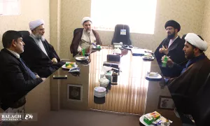 شست معاون فرهنگی با معاون آموزش و فرهنگی دانشگاه باقرالعلوم (ع)