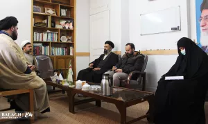 جلسه مدیر کل اداره تبلیغ عمومی با معاون نهاد نمایندگی رهبری در دانشگاه علوم پزشکی