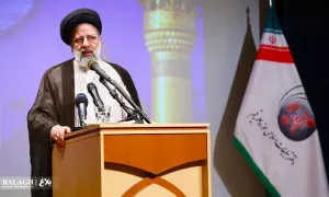 حضور  رئیس جمهور شهید در جمع مبلغان دفتر تبلیغات اسلامی