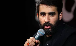 فیلم مداحی شهادت امام حسن عسکری حسین طاهری 