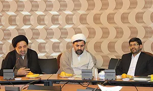 تصاویر/جلسه هم افزایی دفتر تبلیغات اسلامی و کانون مساجد