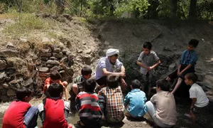 تصاویر/تبلیغ در روستای اسجیل چناران