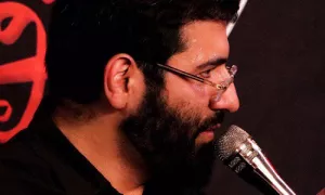 حاج حسین سیب سرخی شب هشتم