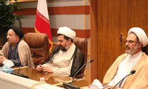 تصاویر/جلسه تودیع و معارفه مدیر کل امور تبلیغی دفتر تبلیغات اسلامی