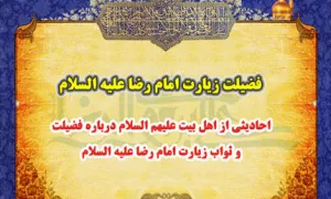 ثواب زیارت امام رضا علیه السلام