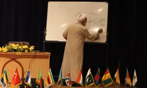 پنجمین جلسه کارگاه کلاسداری با حضور استاد قرائتی