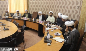 تصاویر / نشست گروه های تبلیغی تخصصی مناطق مشترک با رئیس اداره اعزام