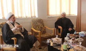 جلسه دیدار معونت فرهنگی و تبلیغی دفتر تبلیغات اسلامی با معاون تبلیغ حوزه علمیه خراسان
