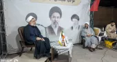 تجمع شبانه و حماسه‌انگیز مردم شریف شهر قم در خیابان صدوقی