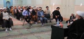 نشست صمیمی کارکنان معاونت فرهنگی و تبلیغی با آیت الله آصفی